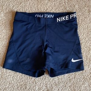 Navy blue Nike pros